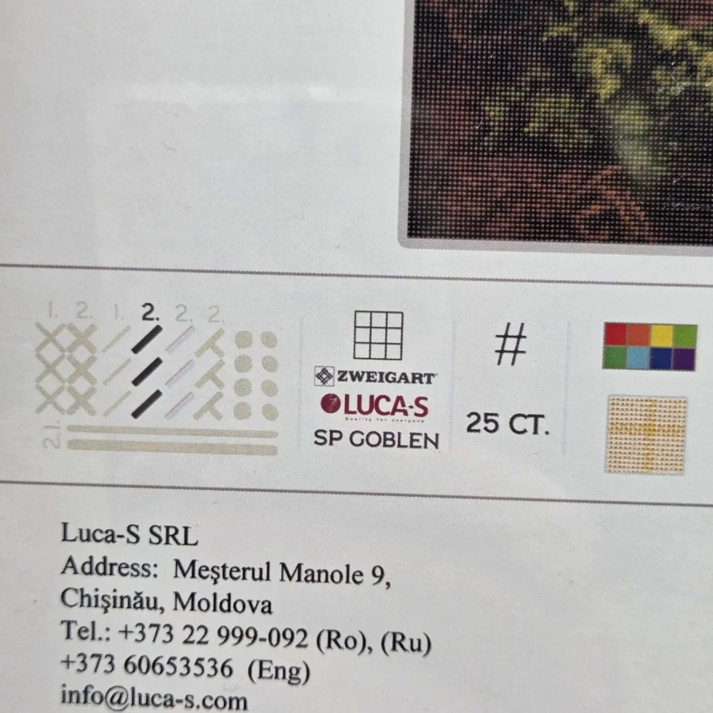 Luca-S Jesus Christ Cross Stitch Tapestry Kit G-608 13.25 x 8.75 Inches NEW